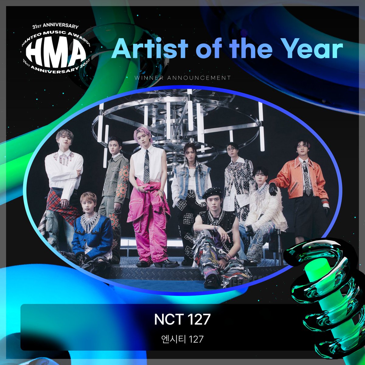 nct127fess's tweet photo. -ILICHIL MENANG 🏆Artist of the Year 😭🔥😭🔥😭🔥 https://t.co/FmB6xpjHwf