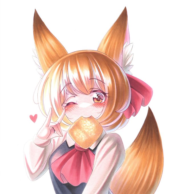 リクエストより狐耳ルーミアちゃんですありがとう御座いました! 