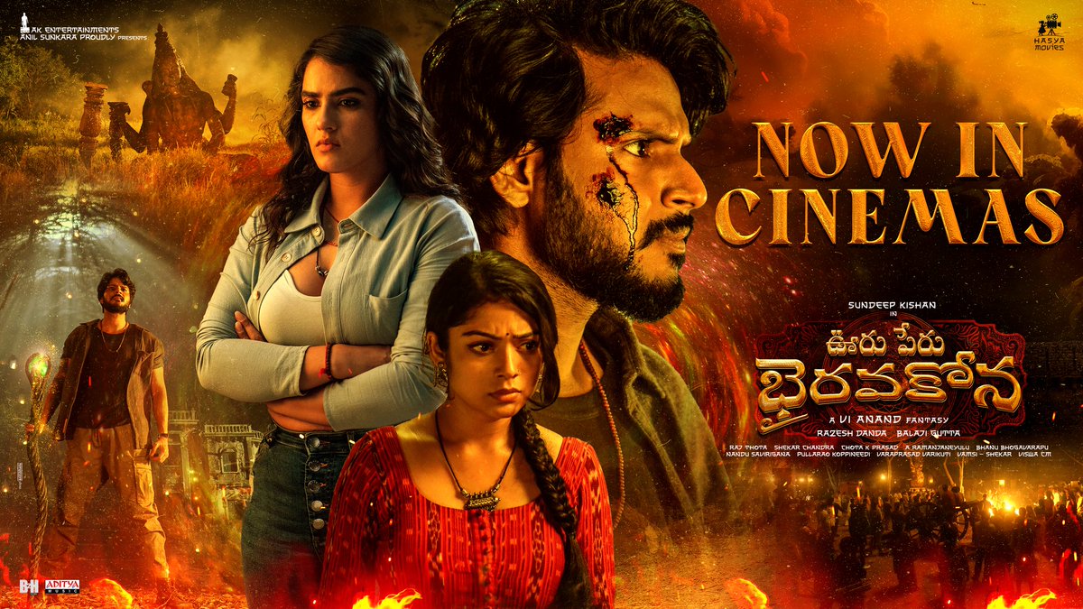 SasiKir54703134's tweet photo. Also other prominent actors did their best within...

Technically film feels Superior , be it Cinematography, songs, bgm &amp; editing 💯

VERDICT : An enjoyable Socio-fantasy film that's truly Worth Watching.! ✌️🎟️
@Dir_Vi_Anand

#OoruPeruBhairavaKona 
#SundeepKishan @AKentsOfficial https://t.co/NbameUoLAJ