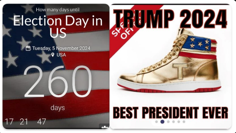 kittenaround_51's tweet photo. What would you wear these with?
#Trump2024 #TrumpSneakers #AmericaFirst #Election2 https://t.co/OFTt4w0Gth