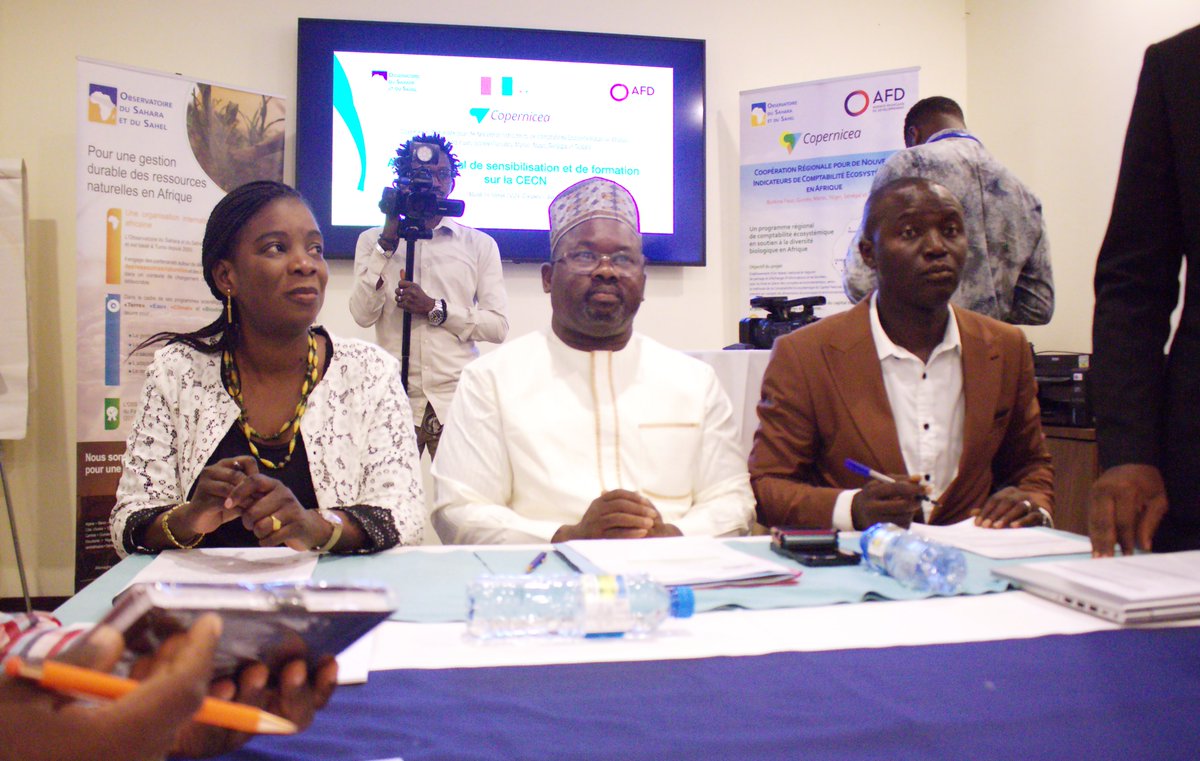 OSS_Comms's tweet photo. February 14, 2024, a workshop on Ecosystemic Accounting of Natural Capital took place in Guinea, organized by the CNOE and the @OSS_Comms, raising awareness among national decision-makers and promoting #CECN to measure environmental progress.
👉https://t.co/ua4b84lW6D https://t.co/3YOqLAF19n