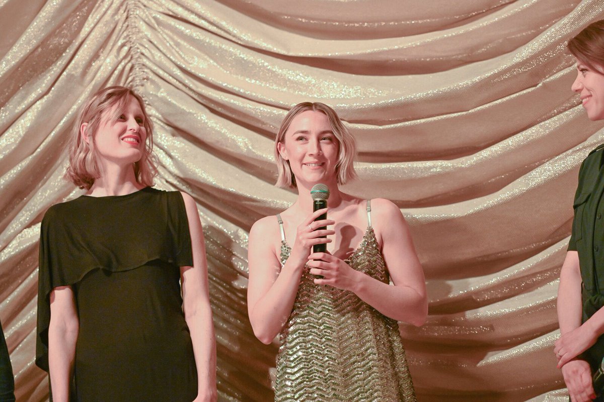 The Outrun | European premiere at @berlinale With: Saoirse Ronan, @PaapaEssiedu and director Nora Fingscheidt.