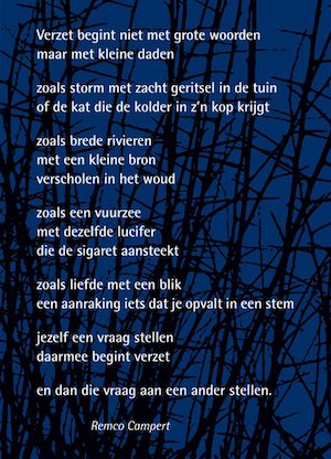 Geef niet op... (Ter herinnering Aleksej Navalny 2024 )