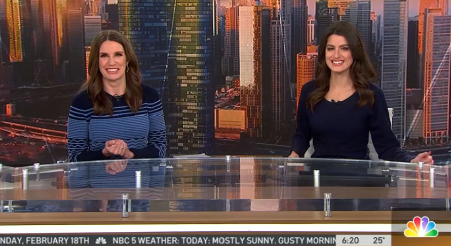 Hanging with <a href="/LaurenPettyNBC/">Lauren Petty</a> this morning!
She has a new nickname for me:
Sassy rhubarb... after the name of my lipstick shade 🤣
Hope you join us on <a href="/nbcchicago/">NBC Chicago</a> 
We're on now, &amp; again from 8-9 &amp; 10-10:30 AM