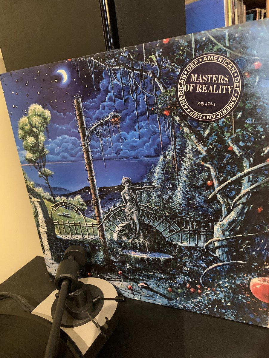 Trying to cleanse my brain of Tracy Ann Oberman’s thoroughly insulting performance on #bbclaurak. ‘Blue Garden’ by #MastersofReality might be the best album ever produced by #RickRubin (alongside ‘The Day The Laughter Died’). Not a single filler track. Joyous.