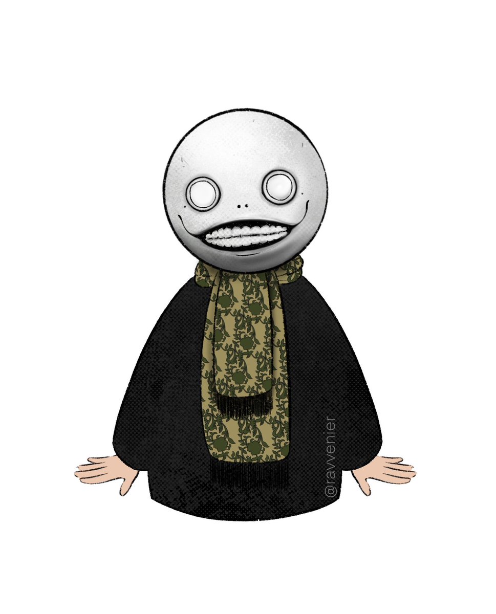 ravvenier's tweet image. After seeing him yesterday I had to draw him, he was actually very cute (◍•ᴗ•◍)
#yokotaro #ニーア #NieRAutomata #NieRReplicant
