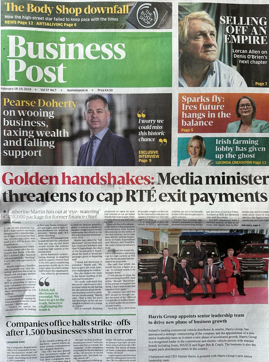 hostandcompany's tweet photo. @gnelis sits down with @MrPFitzgerald, CEO @clistehosp for The Big Interview in today’s @businessposthq. https://t.co/9w7byyMQCb