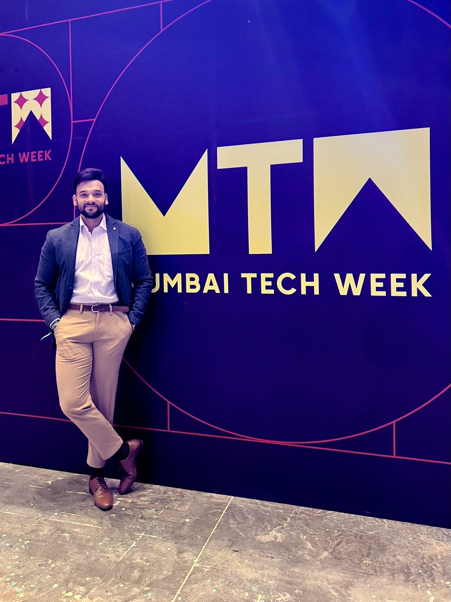 suviter's tweet image. Wee that’s a wrap on #MumbaiTechWeek! Some great interactions with FinTech giants!