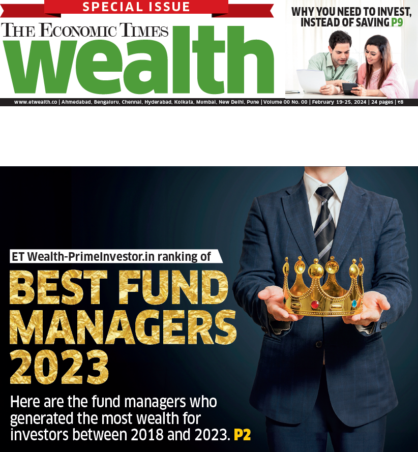 ALERT: ET Wealth-Primeinvestor ranking of Best Fund Managers 2023 comes out tomorrow. Pick up your special edition copy early!
<a href="/etwealth/">ETWealth</a> 🤝 <a href="/primeinvestorin/">PrimeInvestor</a>