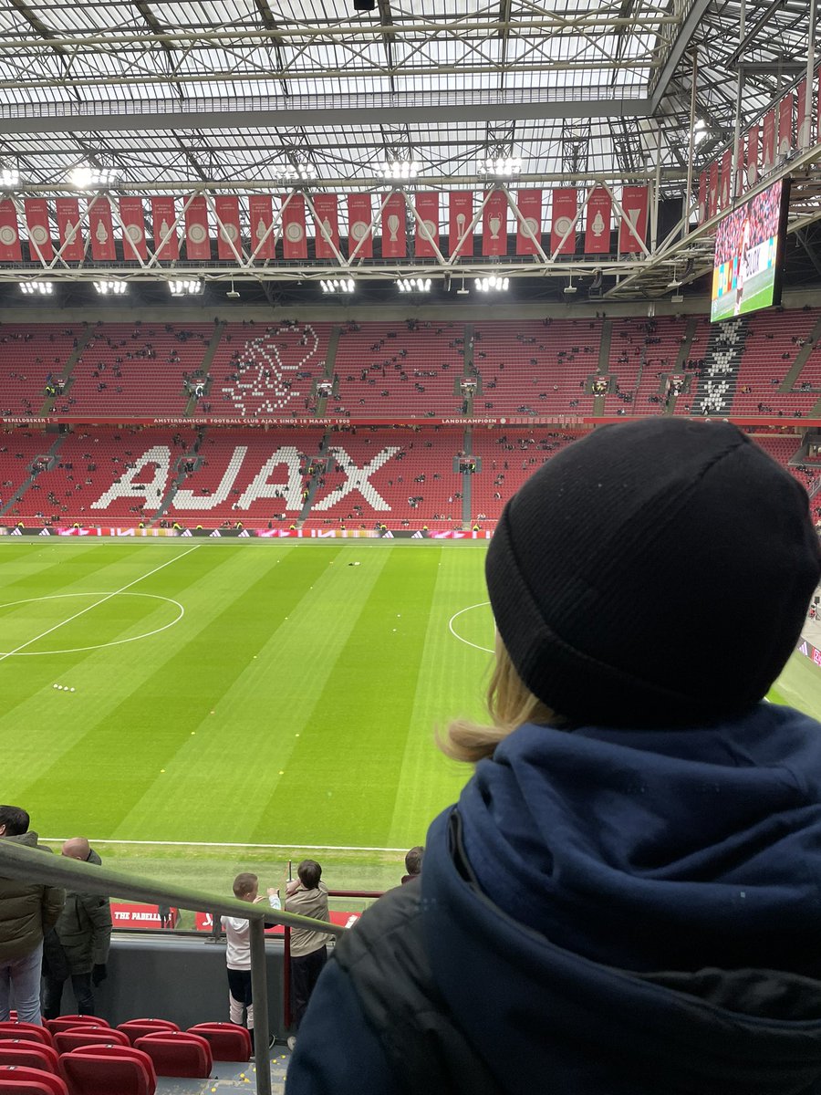 Mand_arijn's tweet photo. Neefje mee voor zijn #AjaxDebuut! 
@AjaxFancare https://t.co/YJa8mNXnD0