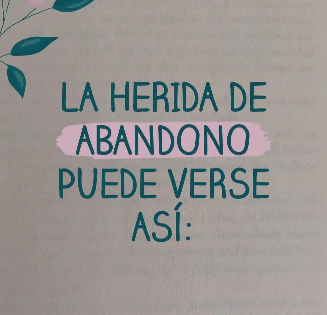 AtencionYoSoy's tweet photo. 🌟 6 TIPS PARA ENTENDER LAS HERIDAS DE ABANDONO🌟

✨¿Sabías que las heridas o traumas de infancia determinan y condicionan como te relacionas con los demás?✨

📂Siéntete libre en guardar y compartir este hilo con otros

🧵✨👇 https://t.co/FdDKARuOKJ