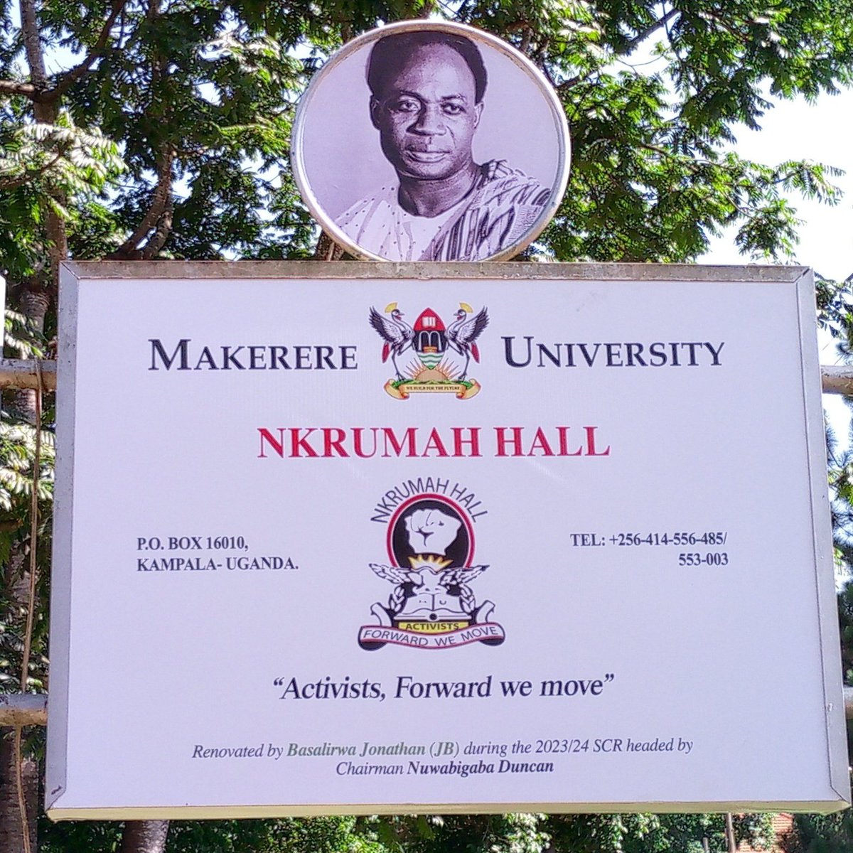 nkrumah_hall's tweet photo. "Activists,  Forward we move."
We either win or they lose.
#Solidality
#KwameNkrumah #Osagyefo 
#Nsibirwa https://t.co/j77hZepc6U