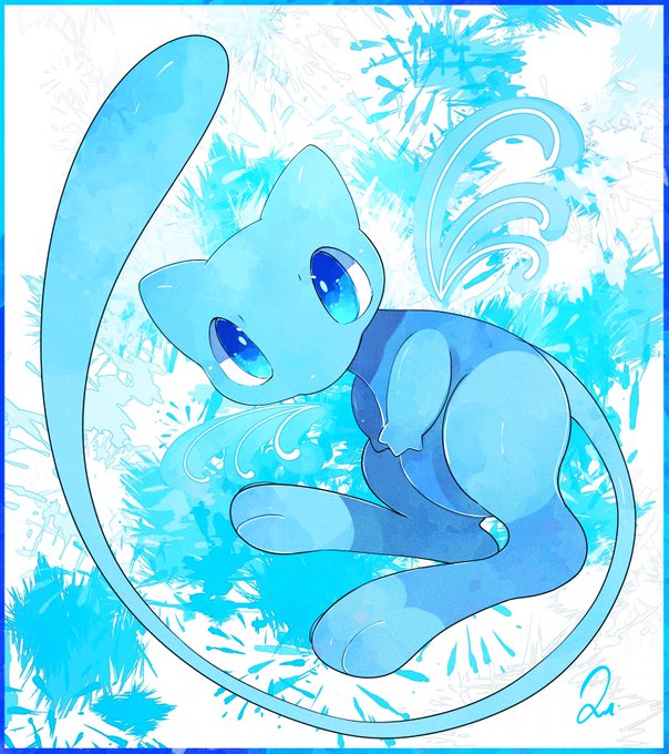 「mew (pokemon)」Fan Art(Latest｜RT&Fav:50)