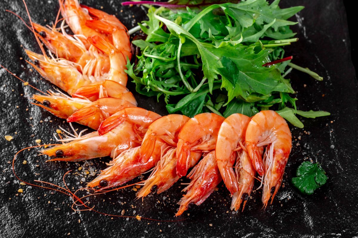 Креветки и их польза 🦐❤️
⠀
Креветки считаются эталоном здоровой пищи. В них большое количество необходимых для человека веществ – кальций, йод и фосфор, а также немало кислот омега-3.

#креветки #морепродукты #океан #флорида #зоровье