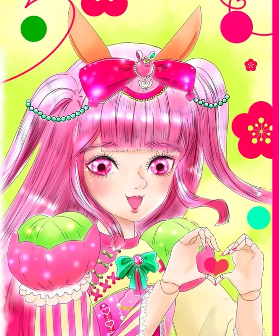 #あなたが描く女子がみたい キラキラの瞳の女の子達 