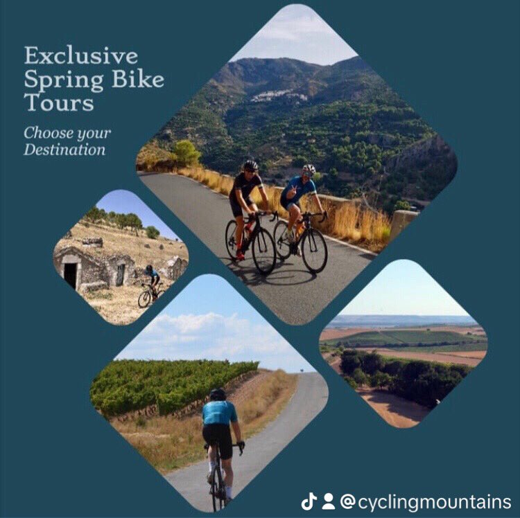 CMbiketours's tweet photo. Embark on a journey where every pedal is a new experience!
Unlock the spring season with our Exclusive Bike Tours. 
Book Now here: https://t.co/oJfgovSAHR
#BikeTours #SpringCycling https://t.co/VUDNN0OL6h