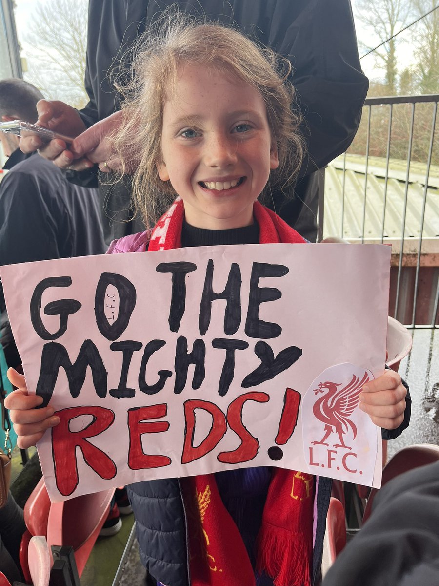 emilyannwright's tweet photo. Come on @LiverpoolFCW! ⚽️❤️ These 2 are very excited! 🫶🏼 https://t.co/VJCmW6p8q1