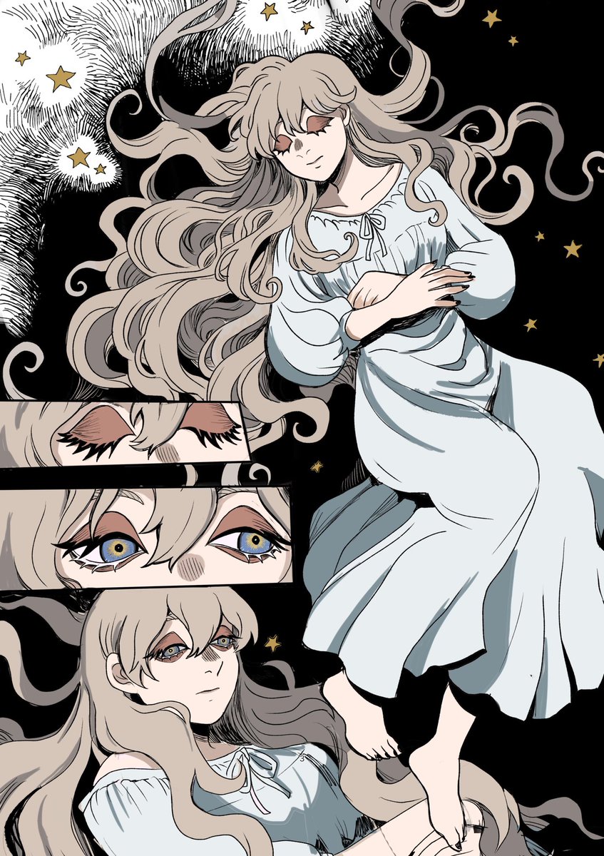 The first 3 test pages for the girl comic 