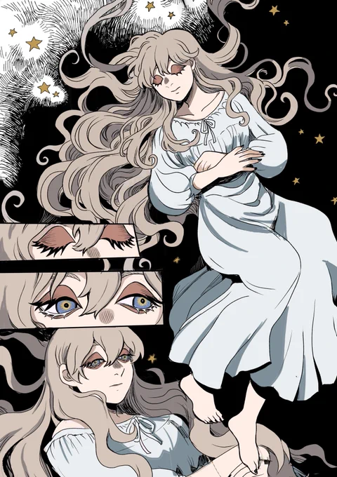 The first 3 test pages for the girl comic 