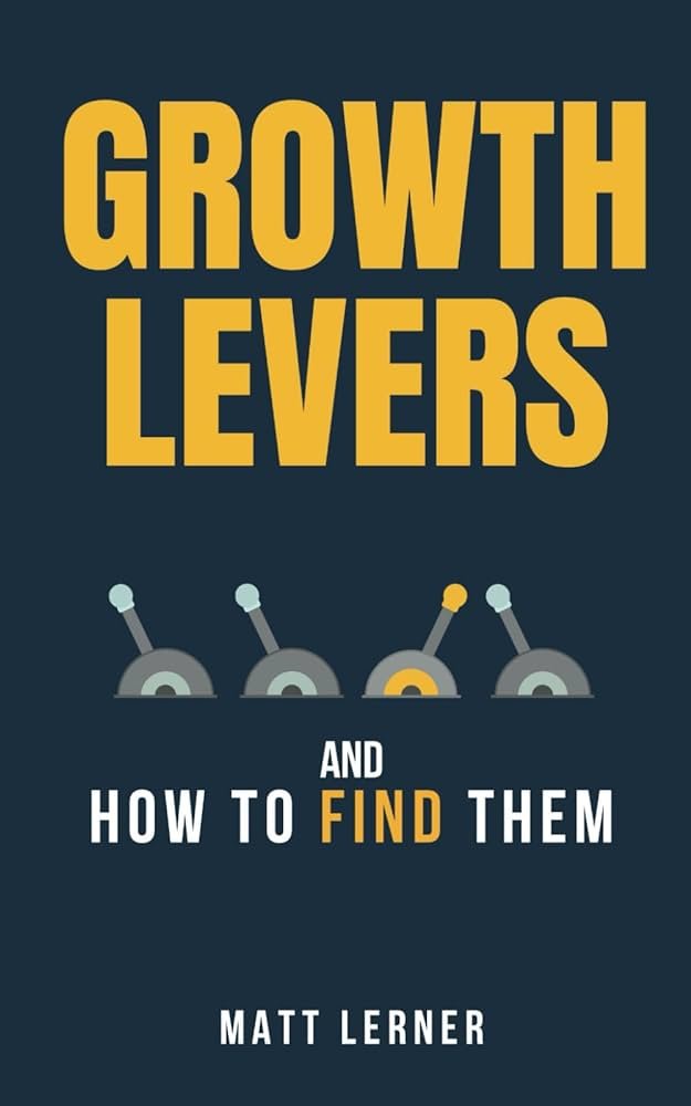 gaborsoter (@gaborsoter) on Twitter photo Growth Levers by <a href="/matthlerner/">Matt Lerner</a> is one of the best books I've ever read on startups. High signal/noise ratio, very actionable Growth Levers by <a href="/matthlerner/">Matt Lerner</a> is one of the best books I've ever read on startups. High signal/noise ratio, very actionable