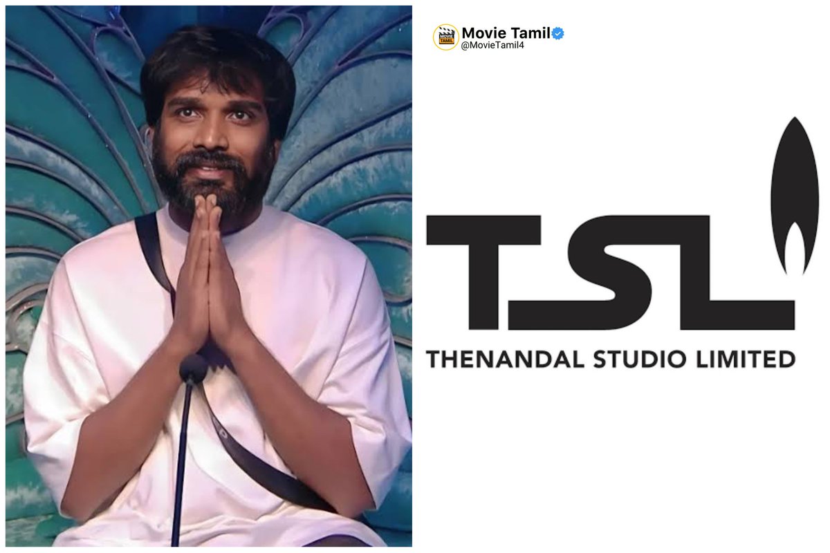 _MovieTamil's tweet photo. Exclusive : #PA3

Big Boss #PradeepAntony New Project Confirmed 🌟

Production By : "Thenandal Studio Limited" 

This Project Confirm But Director Name Suspense iruku But One Week la Official Announcement Mostly 💥 Varumm

#PradeepAnthony Next 3 projects Lineups But Waiting One By One Official Announcement 🥳

#Vaazhl Vera level Travelling Film