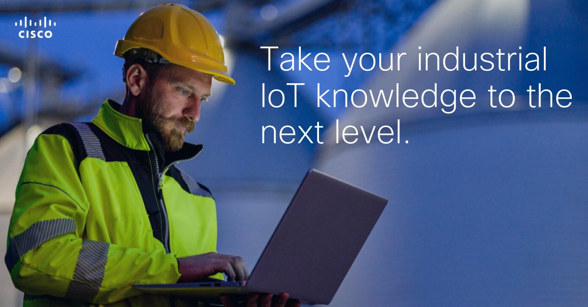 CiscoIIoT's tweet image. Boost your #IndustrialIoT knowledge by watching our on-demand webinars and registering for upcoming ones. 🚀

Explore our webinars and demos: cs.co/6017VFJSc
#CiscoIoT