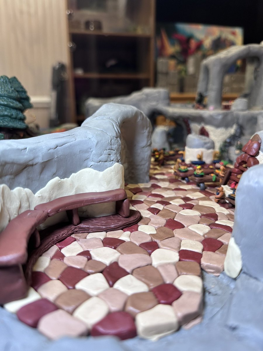 OfficialMarcoA's tweet photo. I make miniature art. What should I put on the Kitchen self? https://t.co/Ykp45qvTdc