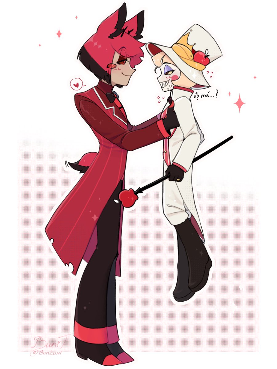 bunboxi's tweet photo. shh little king

#RADIOAPPLE #LuciferHazbinHotel #alastorhazbinhotel https://t.co/RMpDOepYet