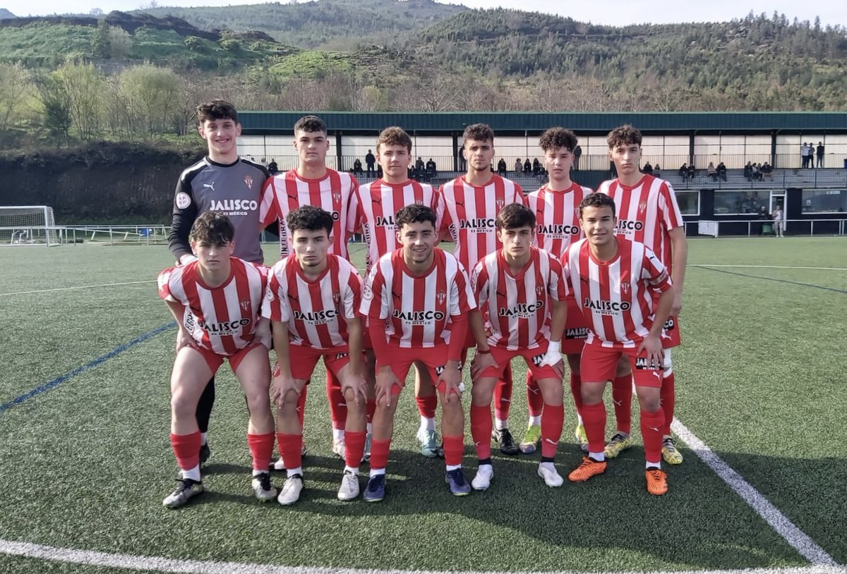 Juvenil🅰️. 

✅ Victoria 🆚 Coruxo FC (0-2). 

⚽️ Tzalo y Collado.

#CanteraRSG
