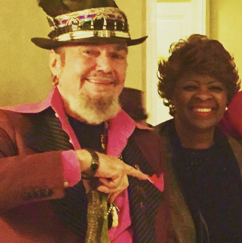Happy Birthday to the Soul Queen of New Orleans, #IrmaThomas! Pictured with #DrJohn in 2017.