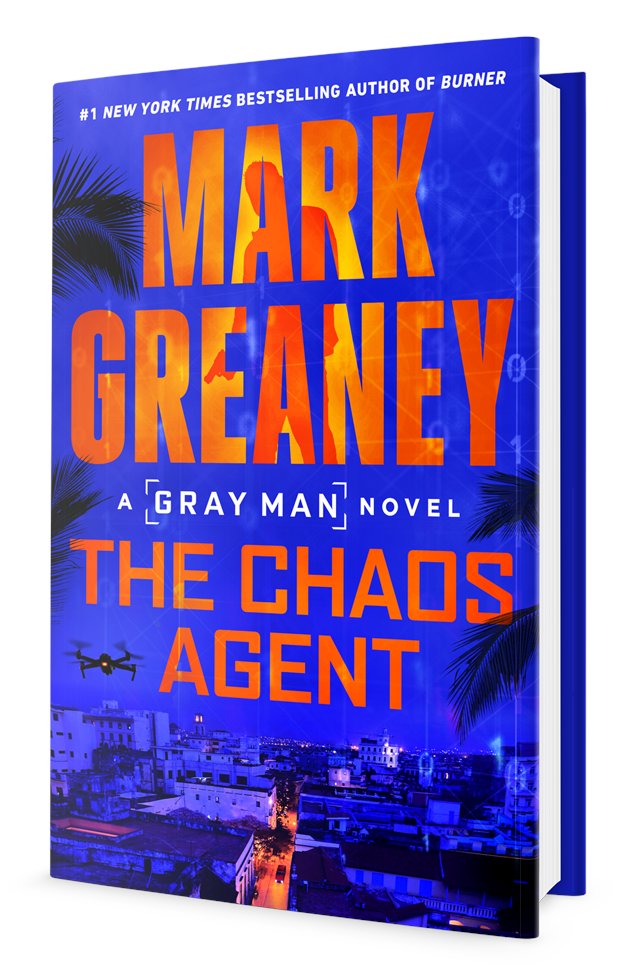 2 days until release
#books #MarkGreaney #novels #TheChaosAgent #TheGrayMan #thriller
