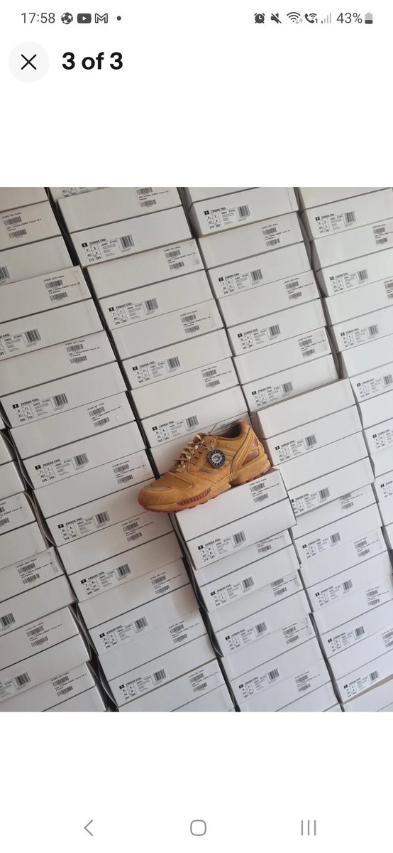 jammyppp's tweet photo. @endclothing can you explain why a seller on ebay has over 100 pairs of your recent Adidas ZX8000 pairs for sale? This is a joke considering I wasn't successful in the raffle. https://t.co/Bo5vvbFlci