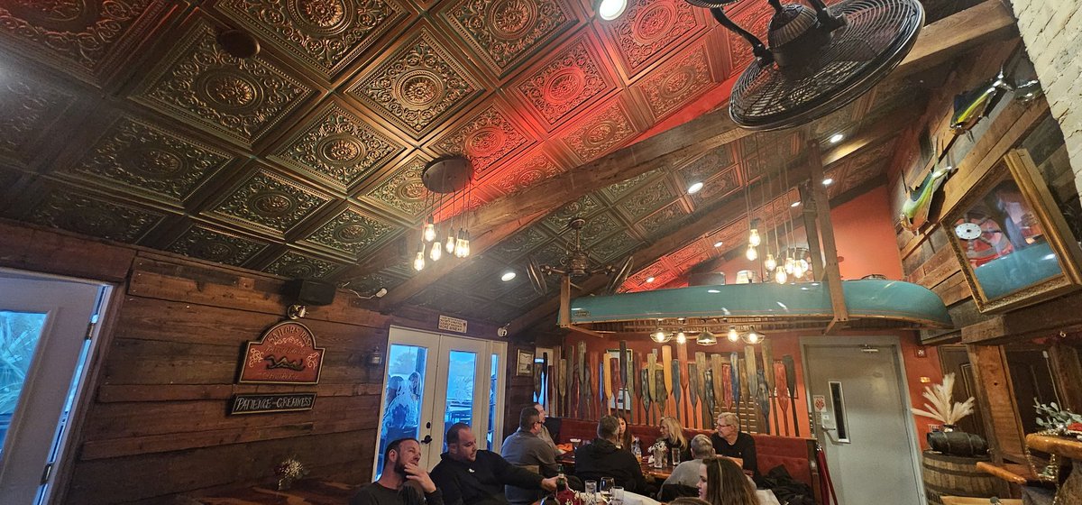 Rain out means the scenic route home and I get to check out the awesome Bounty craft cocktail room at <a href="/FlaglerTavern/">Flagler Tavern</a> !!!