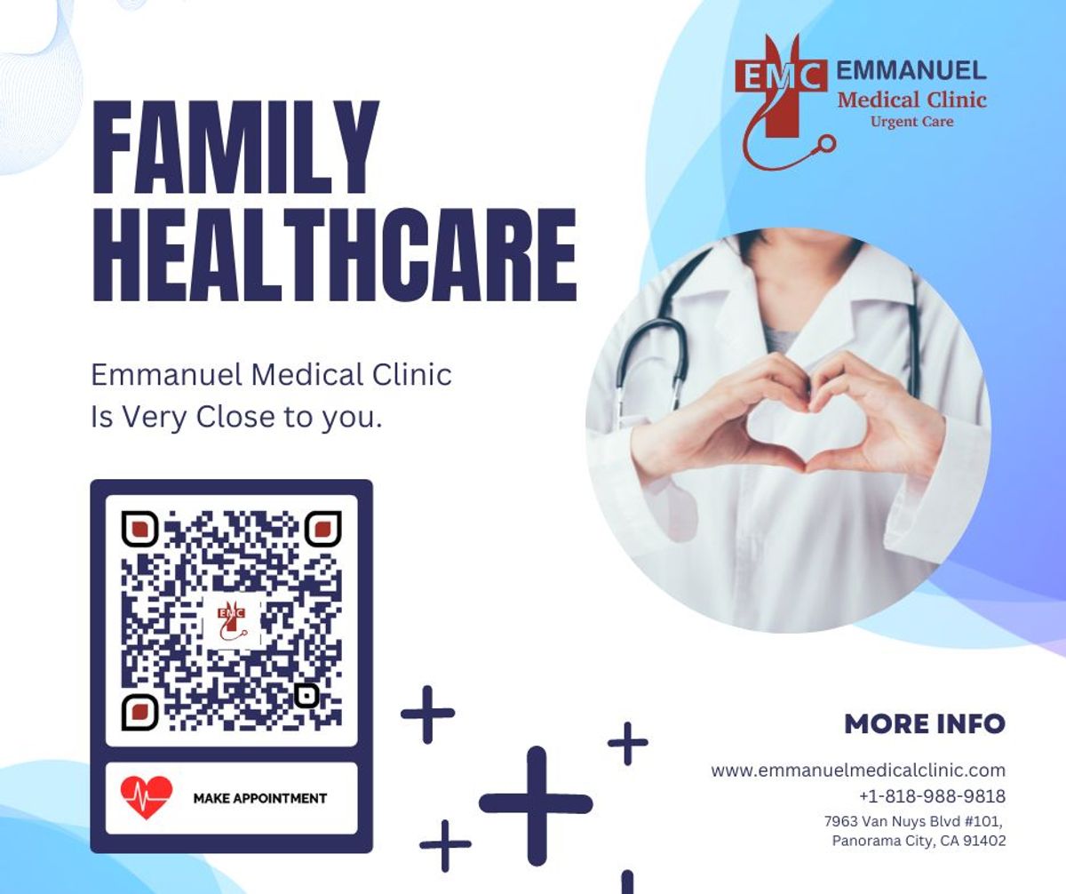 Need a Family Doctor who's just around the corner? Emmanuel Medical Clinic has got your back! #EmmanuelMedicalClinic #FamilyHealthcare #PanoramaCityMD #YourHealthMatters  #CallNow #PanoramaCity #FamilyDoctor #FamilyCare #PatientCare #DrSamehShenouda #emmanuelmedicalclinic #EMC