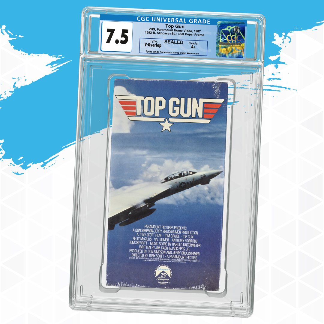 🎬 Spotlight on Top Gun (1986): Highest-grossing film of '86, earning $357 million. Home release at $26.95, a record low! Boosted by an $8M campaign, Top Gun Diet Pepsi Promo VHS, with unique box art, sold for $17,500 on June 9, 2022!