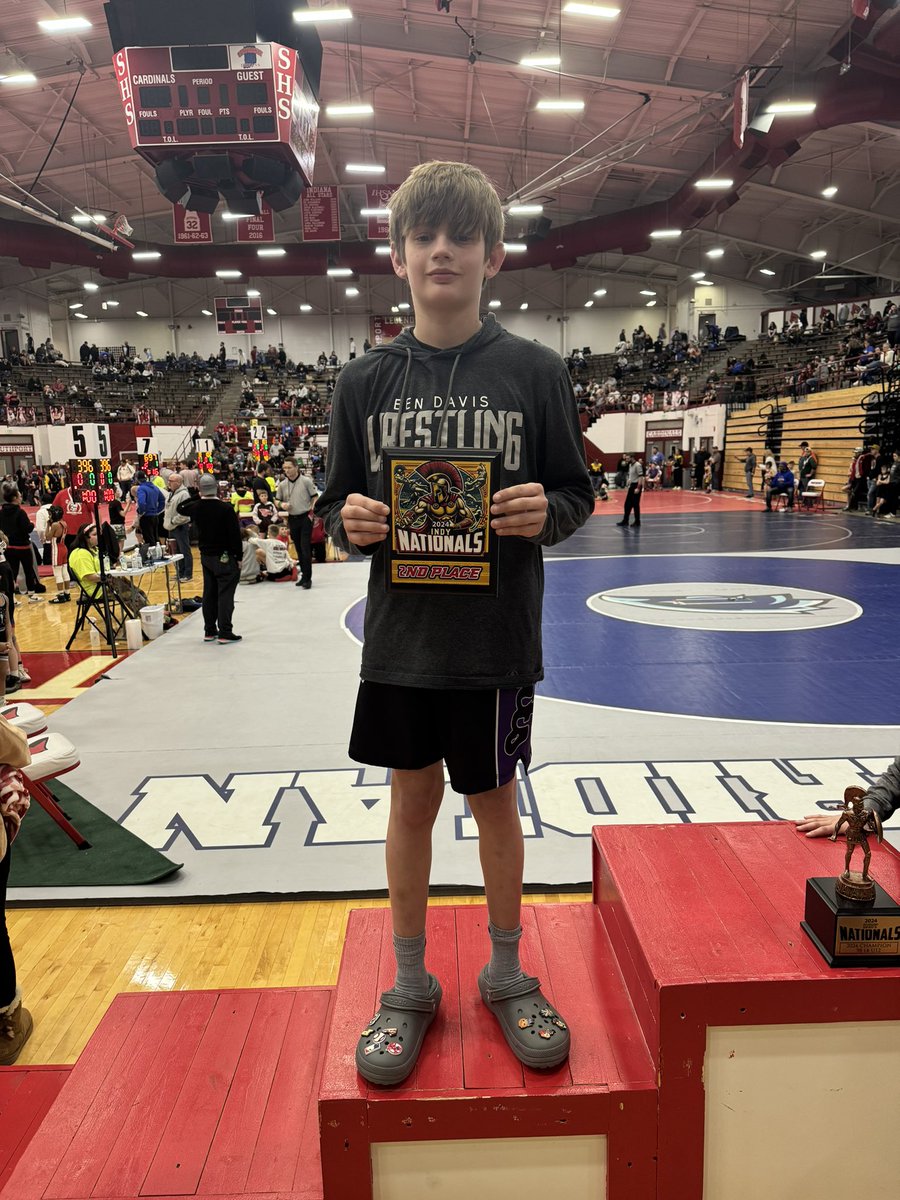 beasley0814's tweet photo. 2nd place for Jackson at Indy Nationals. @AthleticsLHC @BD_Wrestling https://t.co/vfgSqEKoVk