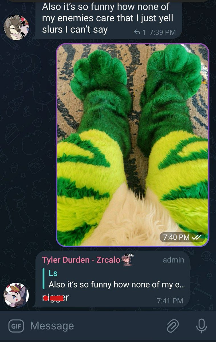 TransphobicLss's tweet photo. When people wonder if Zrcalo is actually affiliated with KF and is STILL a terrible person after all these years, may I remind them of this series of events.

9/25/23: Zrcalo logs onto KF
9/26/23: Zrcalo says a slur. Complains about a ban, and admits to having OTHER KF accounts. https://t.co/Ay3ARgwYUG