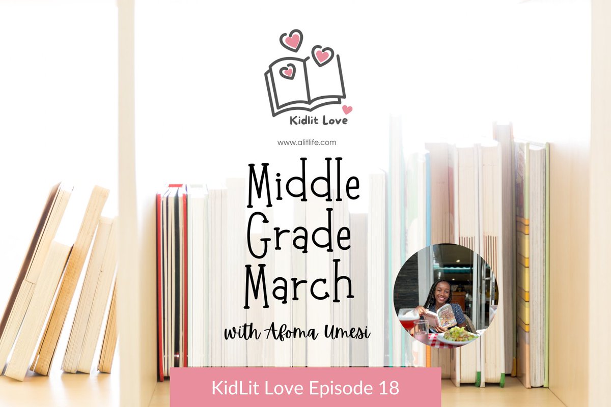 Happy Middle Grade March! Today, I’m celebrating Middle Grade March with a special guest: Afoma Umesi.
Come listen! <a href="/AfomaUmesi/">Afoma Umesi</a> 

alitlife.com/2024/03/01/cel…