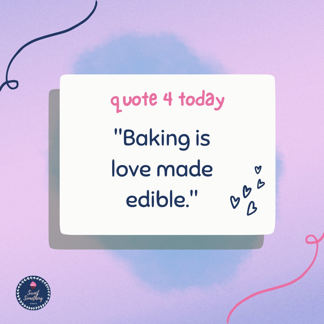 SweetSomethingC's tweet photo. #QuoteOfTheDay - for cake lovers! https://t.co/t9HN9Fvq2R