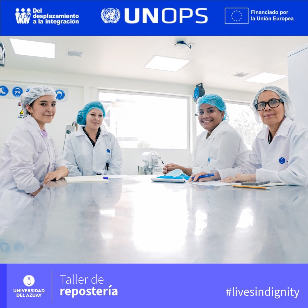 EducaSL_UDA's tweet photo. Beneficiarias del taller de #repostería destacan la importancia de capacitarse para desarrollar sus habilidades. 

#LivesinDignity repostería 🍰

#ChildFun #idehpucp #IDL #uazuay #UNESCO #WeWorld https://t.co/pti1DI9jeH