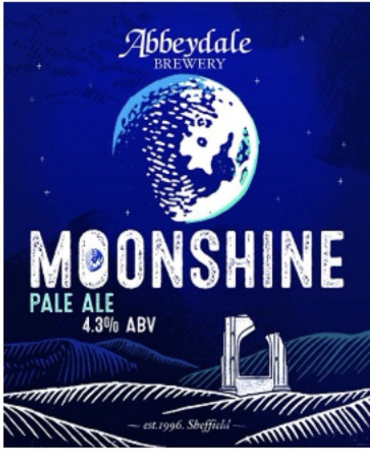 New on the pumps…. @AbbeydaleBeers ‘MOONSHINE’ 4.3% Pale Ale @ScarboroCAMRA