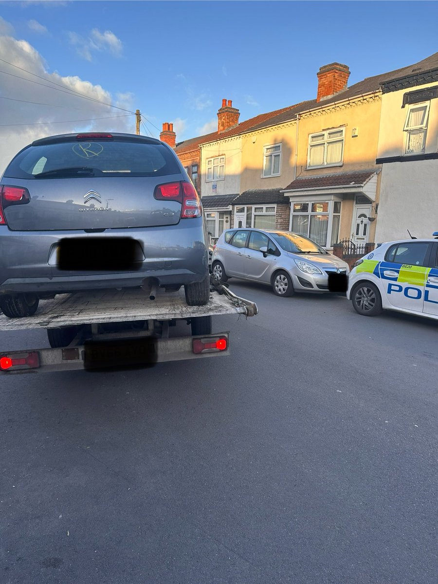 #Seized | Officers were flagged down by members of the public in regard to an abandoned vehicle. Checks revealed the vehicle to have had no tax since July 2023! Vehicle has therefore been seized #YouSaidWeDid