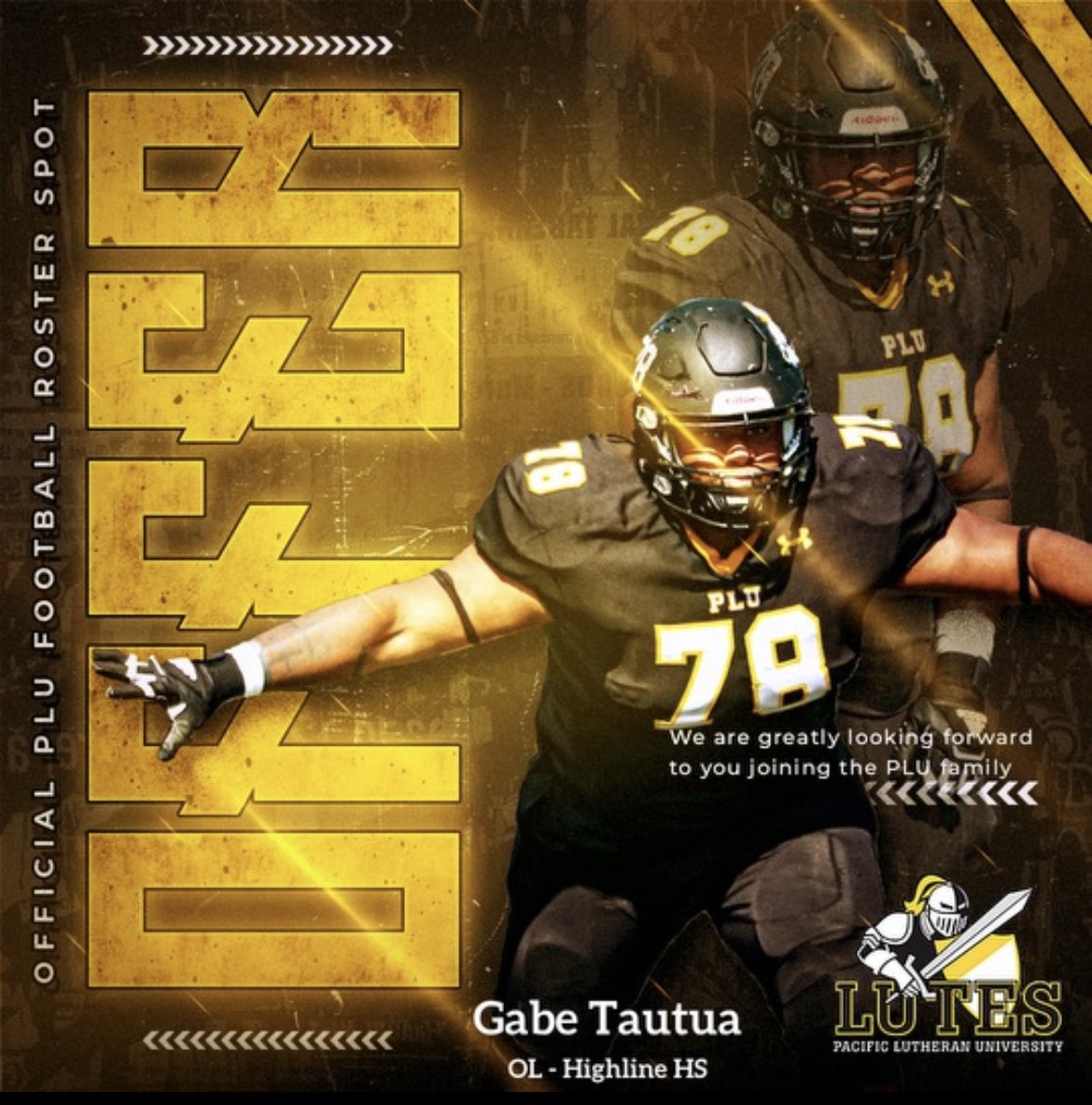 Blessed to announce my first offer from <a href="/PLUFootball/">Pacific Lutheran Football</a>  🤙🏾