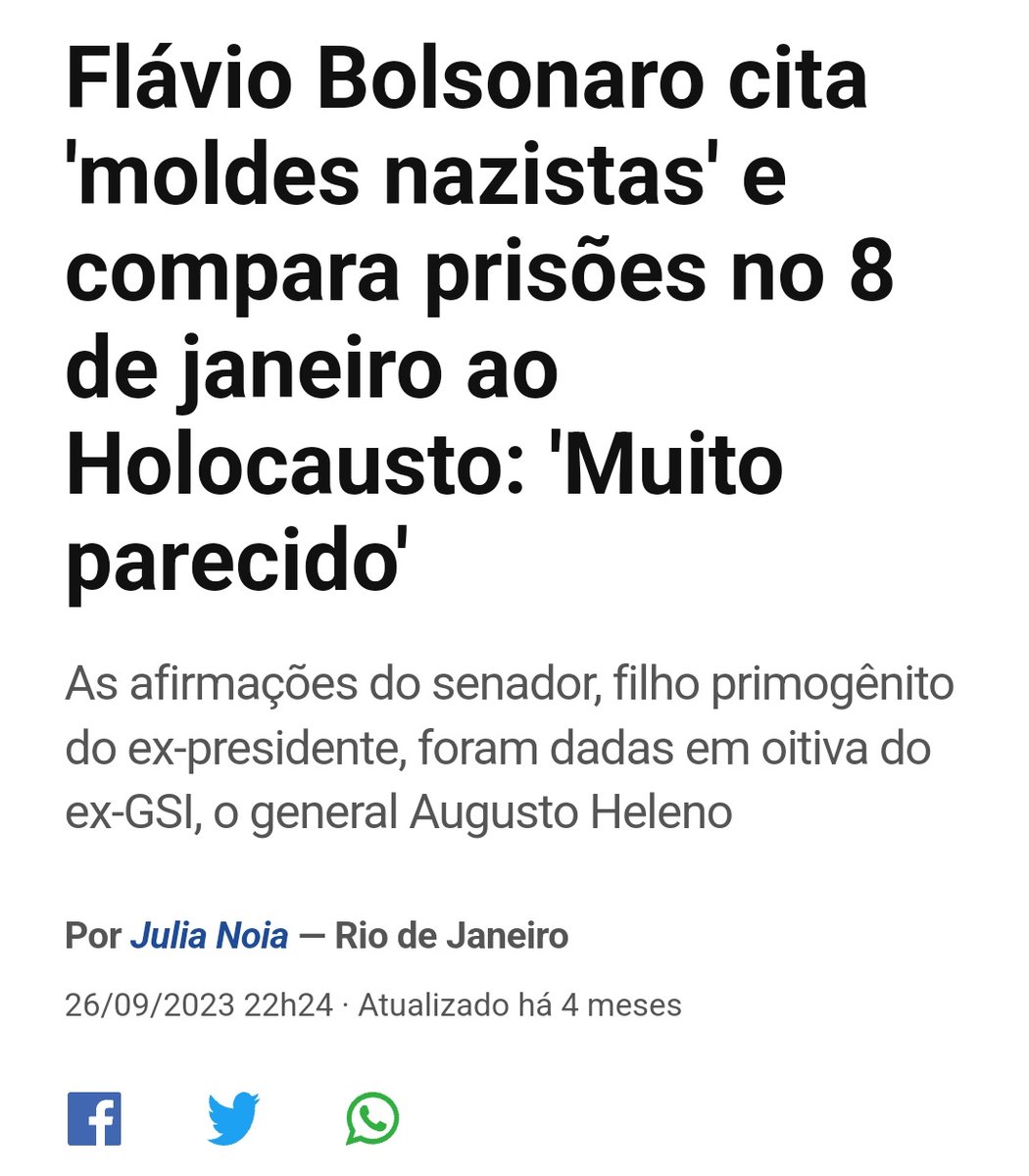 tesoureiros's tweet photo. "Comparar o genocídio em Gaza ao holocausto é um absurdo", dizem as pessoas que comparam campanha de vacinação e prisão de terroristas que tentaram golpe de estado ao holocausto. https://t.co/QeYCkgHSFJ