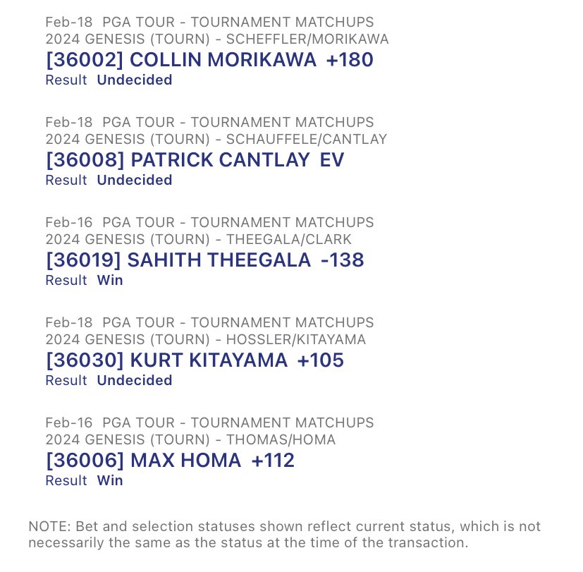 drosssports's tweet image. Sunday sweat is real ⛳️💰
#GenesisOpen