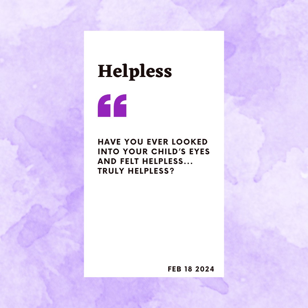 EmmaIS_ca's tweet photo. Beyond IS: Helpless
Have you ever looked into your childโs eyes and felt helpless...truly helpless?
Link in bio to read more
#infantilespasms #nevergiveup #epilepsy #epilepsywarrior #epilepsyawareness #ketodiet #vnstherapy #anightforIS #purpleday #corpuscallosotomy #beyondIS https://t.co/ePMlOU8Rvo