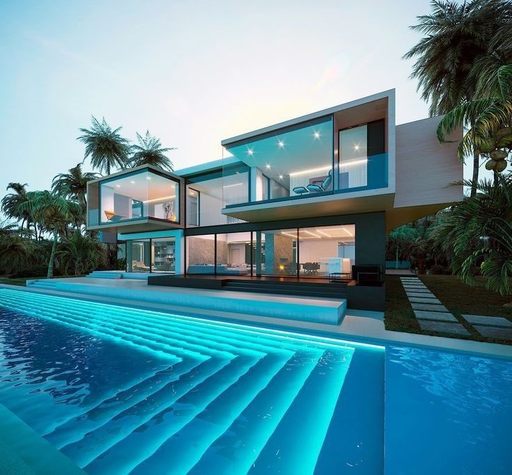 HOUSEPORN___'s tweet photo. Ideal villa. https://t.co/QJeLJtKZev