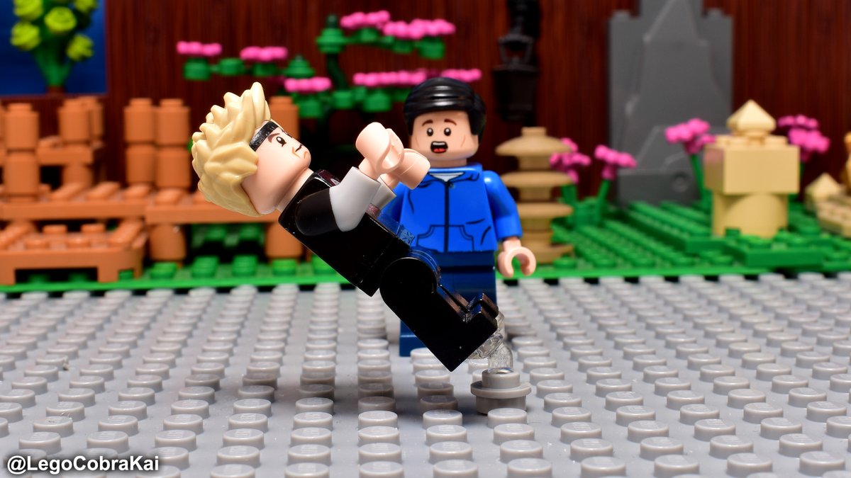 LegoCobraKai's tweet photo. Yeah. Still got it. #CobraKai https://t.co/OjLgRTGKeR