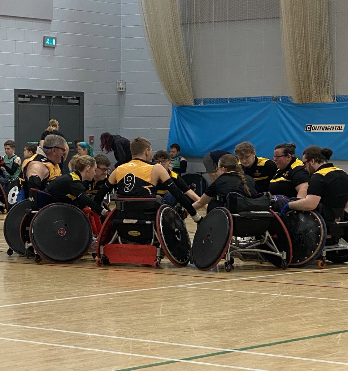 Thank you to all the teams that made the effort to come down to Canterbury leg for of the wheelchair rugby regional league! Fantastic day of good rugby @canterburyhellfire @mandevillewcr @berkshirebansheeswrc @brightonbuccs