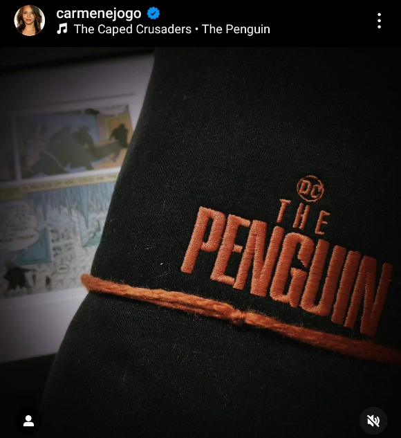 homeofdcu's tweet image. Carmen Ejogo confirms The Penguin has wrapped filming:

"#itsawrap We made something epic. Can't wait to share with you x #hbo"